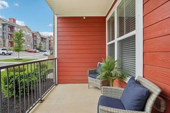 Spacious patios